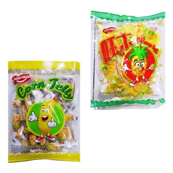 naraya jelly nanas 400g/Naraya corn jelly 400 gr FM