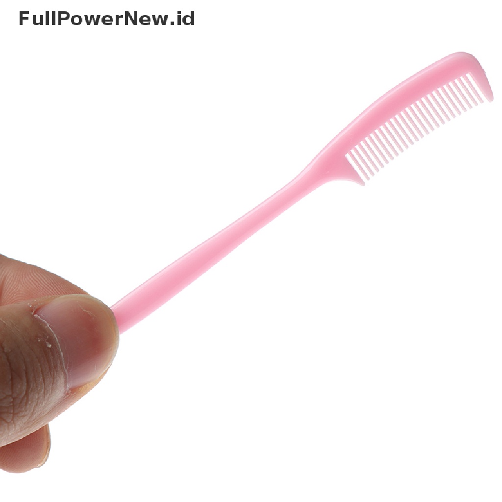 Power 5pcs/set Extension Sikat Plastik Bulu Mata Sisir Alis Angkat Curl Eye Makeup Comb ID