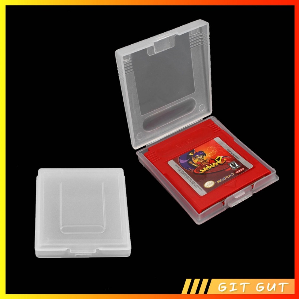 Game Card Cartridge Case Box Storage Gameboy Color Pocket GBC GBP DMG