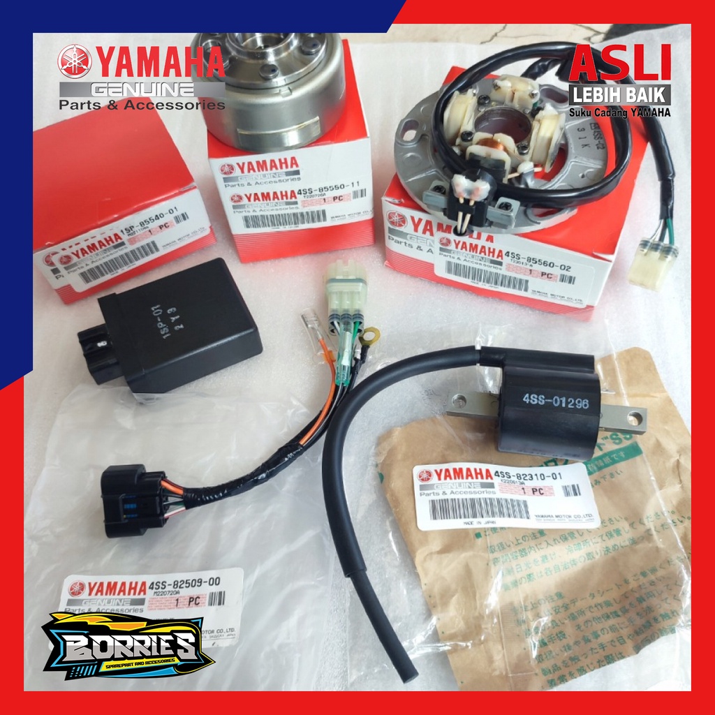 PAKET SET PENGAPIAN YZ 125 ORIGINAL JAPAN RX KING RX K