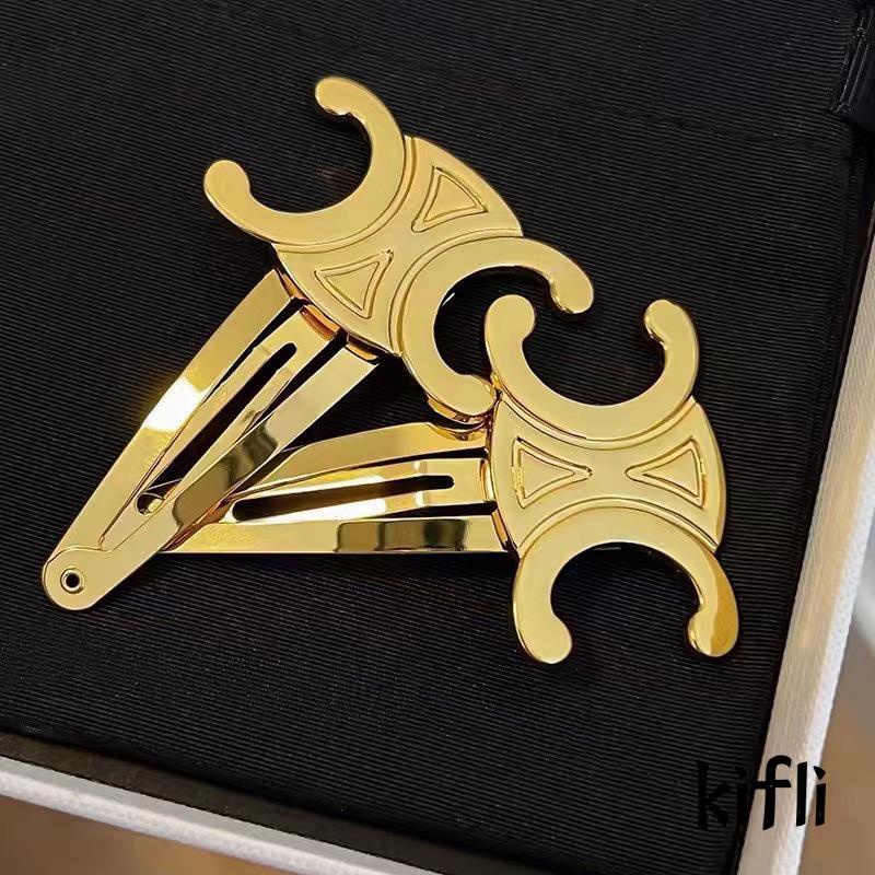 [KD] Bobby Pin French Vintage Metal Makaron Poni Samping Klip Makeup Hair Clip