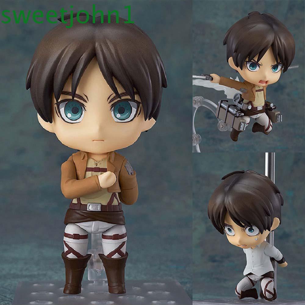 Sweetjohn Mainan Action Figure Levi Ackerman Attack On Titan Untuk Dekorasi Meja