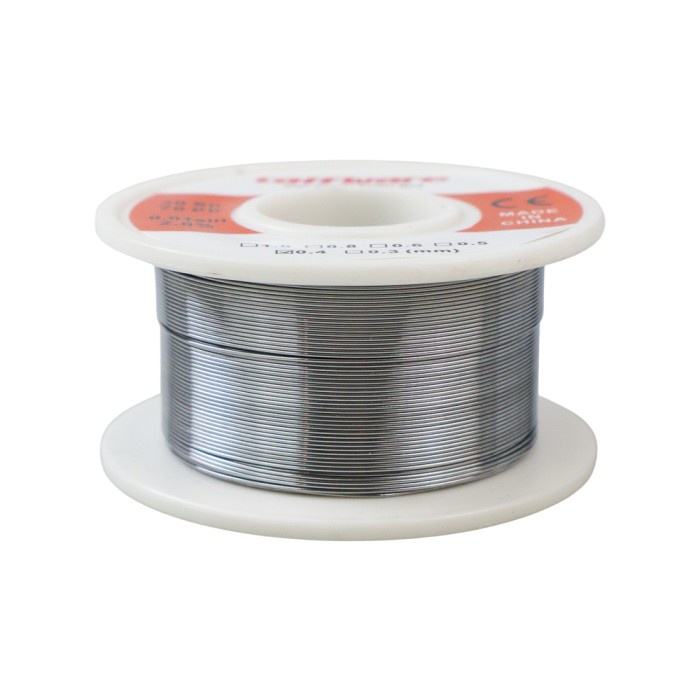 Taffware Kawat Timah Solder Sn30/Pb70 50gr 0.4 mm Murah Berkualitas