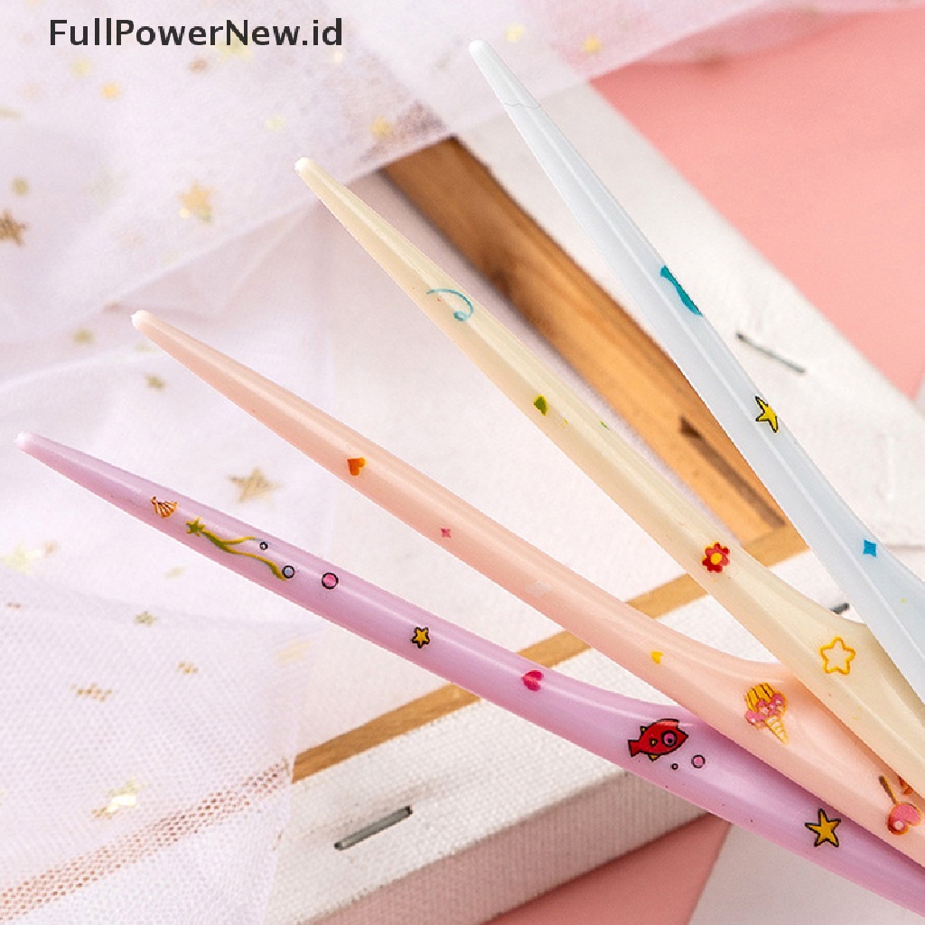 Power 2Pcs/Set Sisir Penata Rambut Anak Lucu Sisir Ekor Runcing Anti-Statis Untuk Anak Perempuan ID