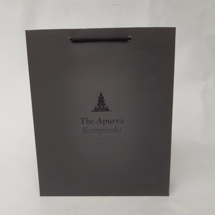 

⭐BISA COD⭐ PaperBag Branded Lux Hotel Kempinski Bali No Kate Spade Kenzo Valentin