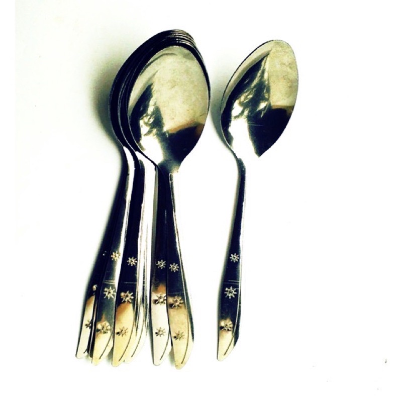 12 pc/ 1 lusin sendok makan stainless stell tebal