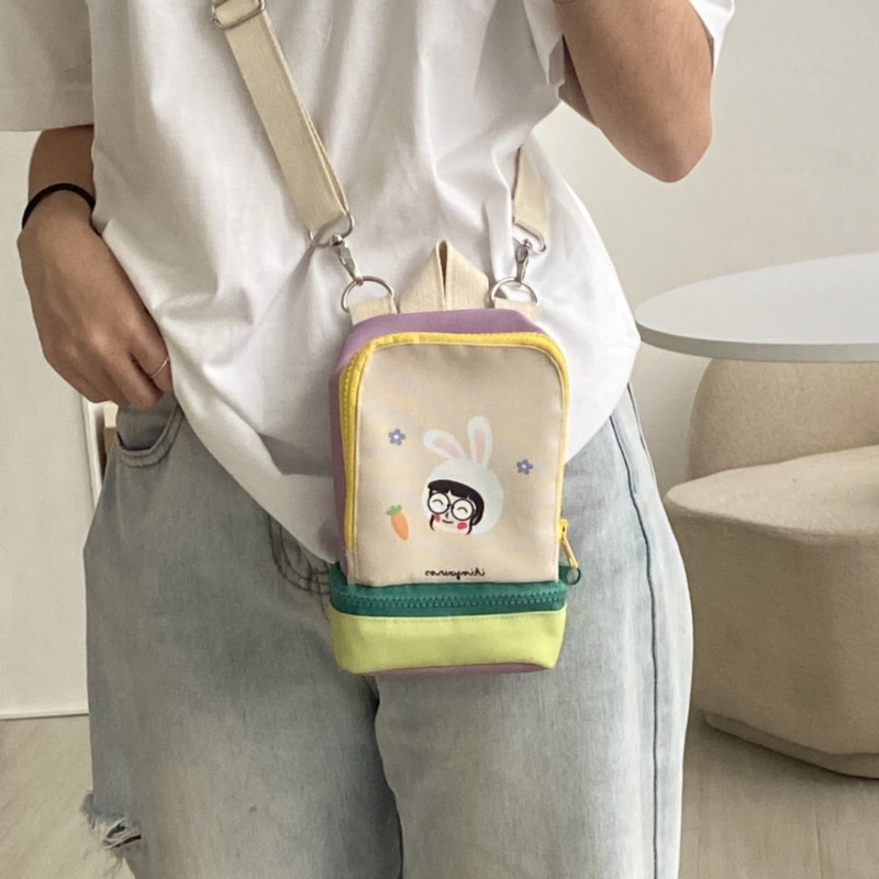 Lego Phone Bag Sally | Tas Slempang Mini | Tas Handphone