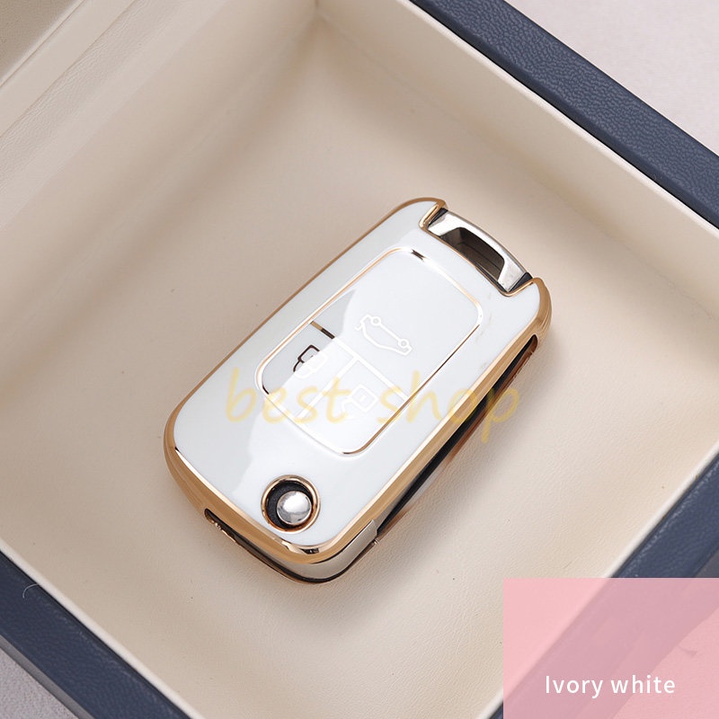 Soft TPU Chevrolet Car Key Cover Case Key Holder Gantungan Kunci Keyring Untuk Chevrolet Covoz Cruze Cruze