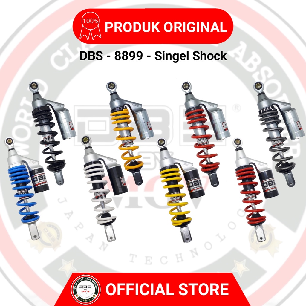 [ BISA COD ] Shock Tabung DBS 8899 G PLUS SERIES BEAT VARIO SCOOPY MIO J GT M3 FINO XEON SOUL GT125 FAZZIO