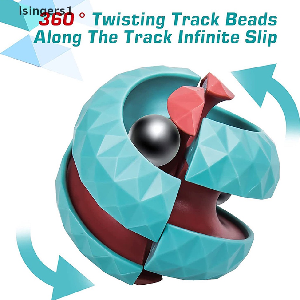 [lsingers1] Spinner Autism Deion Orbit Ball Kubus Anti Stres Sensory Fidget Toy Boutique