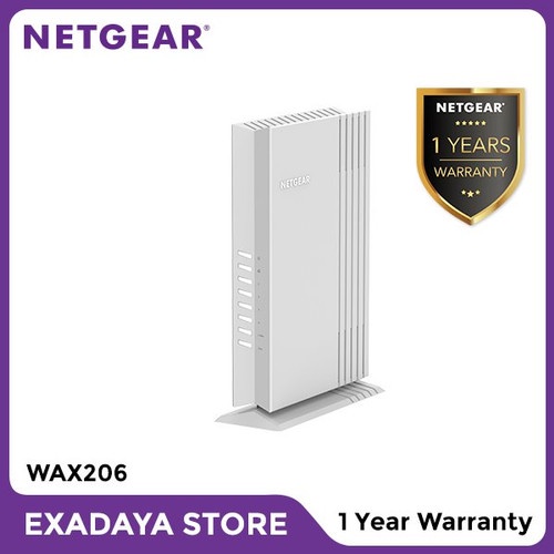 Netgear WAX206 AX3200 Essentials Router WiFi 6 Dual Band M