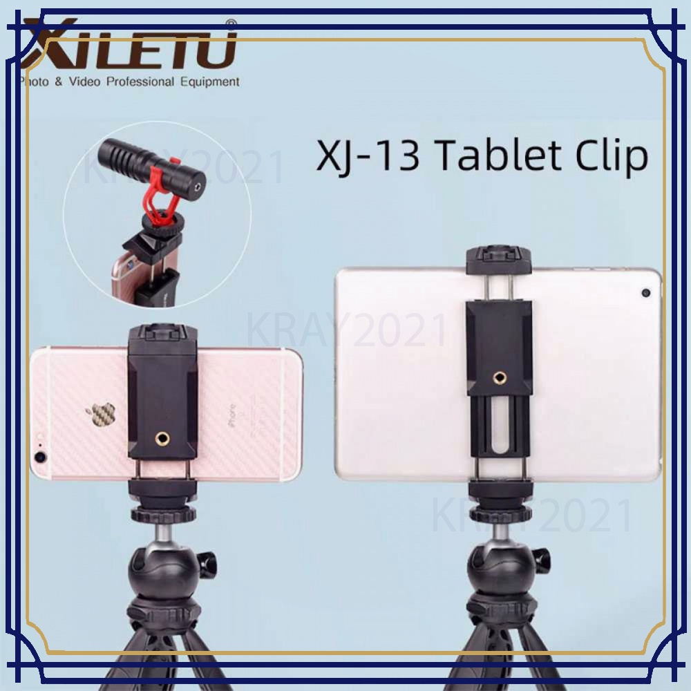 Smartphone Holder Tablet Clip Bracket Mount Tripod Monopod -TP434