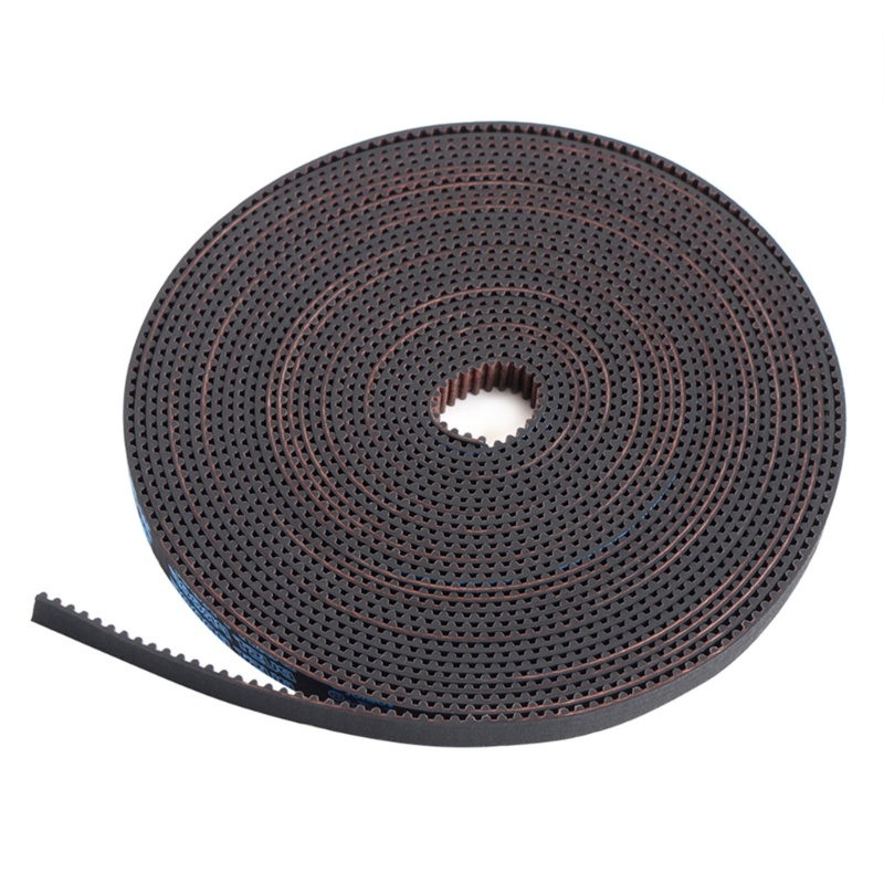Zzz 3D Printer Parts 25m GT2 Synchronous Timing Belt Lebar 6mm 2GT-6mm Untuk Ender-3