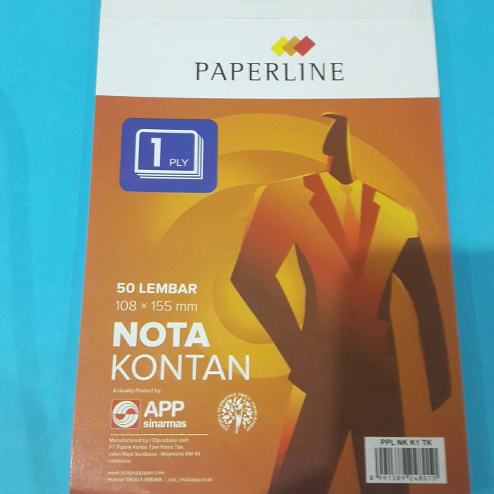 

nota kontan paperline 1 ply kecil