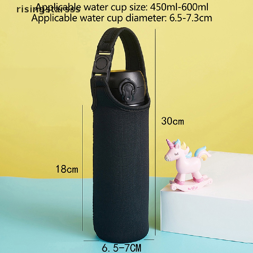 Rsid Span-New 500ml Baru Portabel Tahan Panas Insulated Cup Sleeve Case Travel Botol Air Penutup Jelly