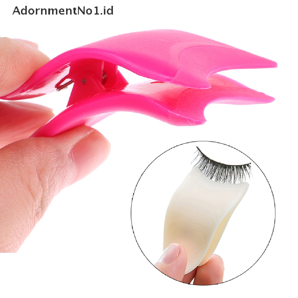 [AdornmentNo1] 1Pc False Eyelashes Clip Eyelash Applicator Tweezers Eye Lashes Curler [ID]