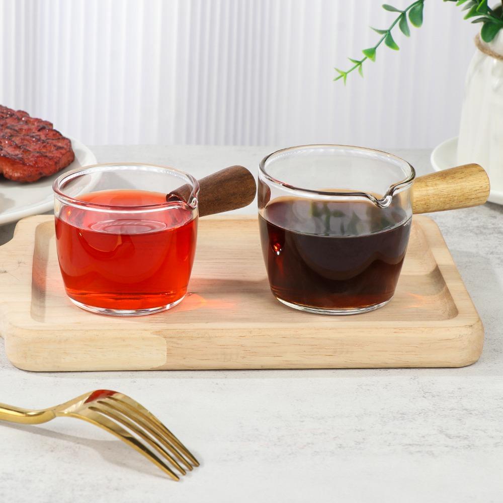 [Elegan] Taste Dish Mini 1Pcs With Handle Alat Dapur Gelas Susu Tahan Panas