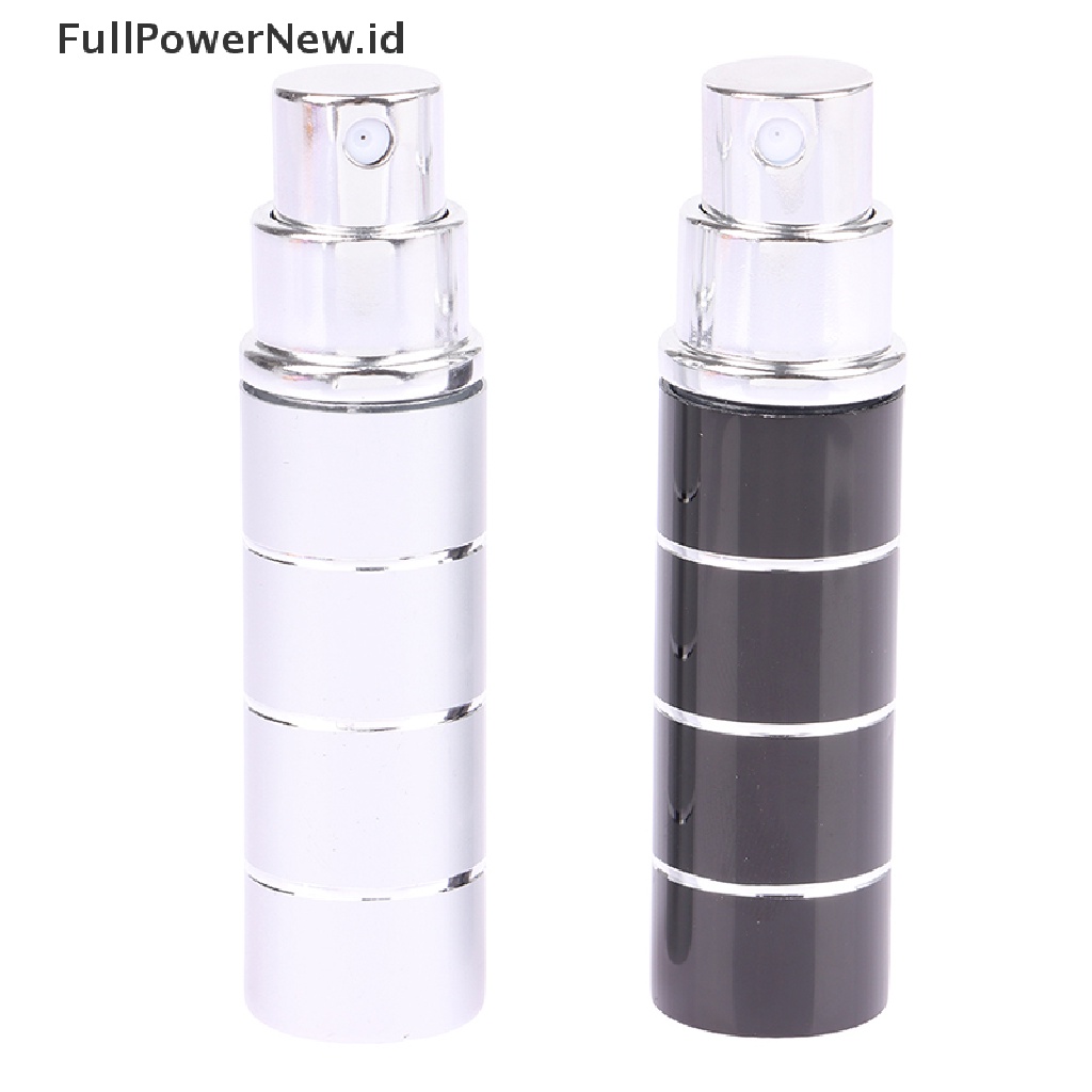 Power 1pc 5ML Botol Kaca Aluminium Travel Kosong Isi Ulang ID