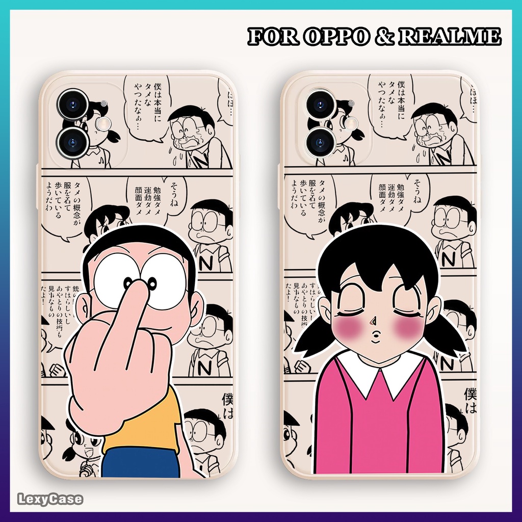 Case Nobita Doraemon  SM174 OPPO A5S A12 A15 A16 A16E A16K A17 A57 2022 A54 A55 A53 A3S A11K A31 A36