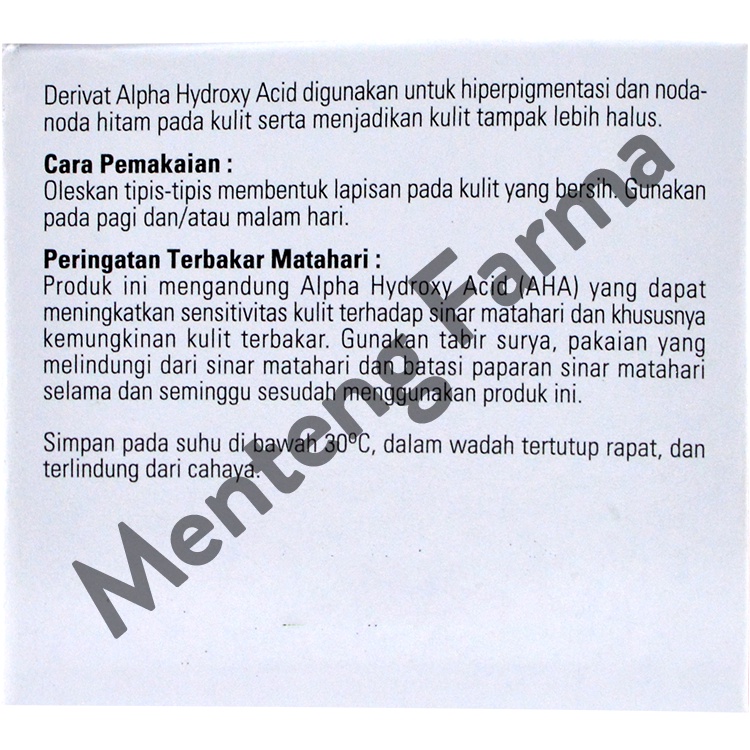 Glycore 8% Cream 10 g - Menyamarkan Kulit Gelap dan Flek Hitam