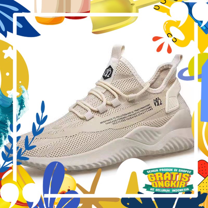 Super Mewah / 3:3 PBT SEPATU SNEAKER PRIA IMPORT - KASUAL MEN‘S SPORT  FASHION 2023“PL01”(FREE BOX P