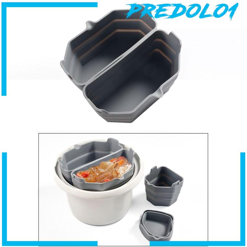 [Predolo1] Slow Cooker Silicone Insert Aksesoris Dapur Tahan Suhu Tinggi