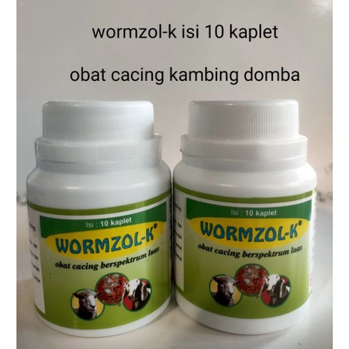 WORMZOL-K obat cacing kambing,domba berspektrum luas