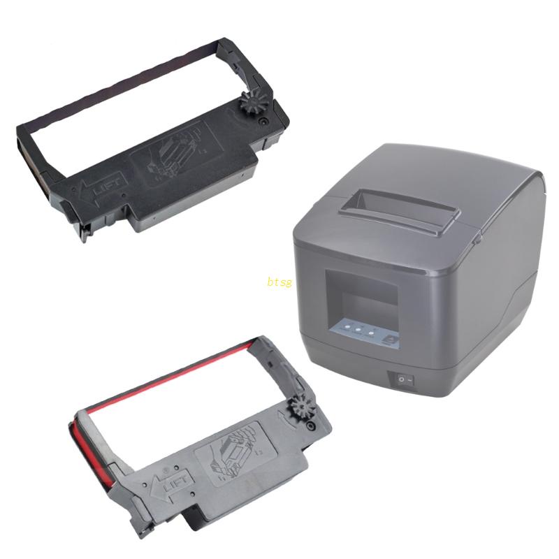 Btsg 2Pieces Ribbon Holder Ribbon Cartridge Pengganti Untuk ERC38/ERC30/ERC34/TM-U220A/220B Printer Pita Aksesori