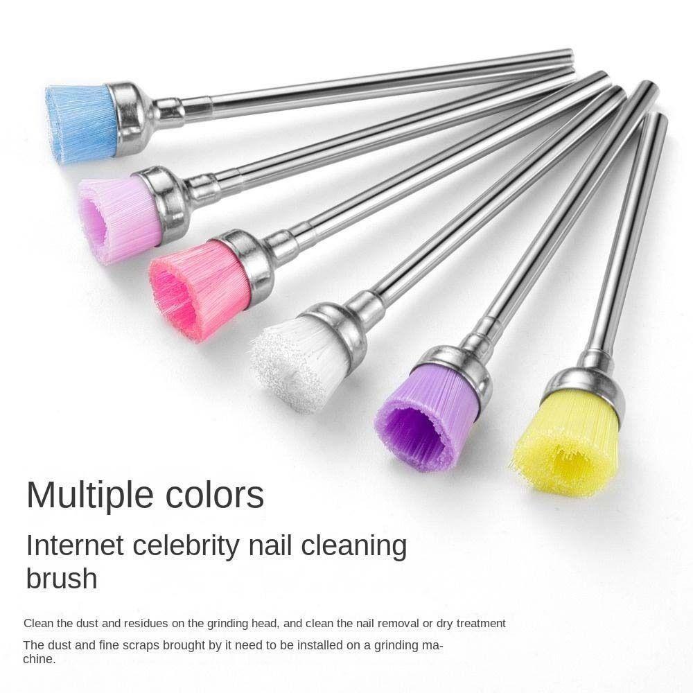 Mxbeauty Manicure Drills Brush Pembersih Kuku Gerinda Tahan Lama|Head Dust Brush Nail Grinder Polish Kepala Poles Kuku