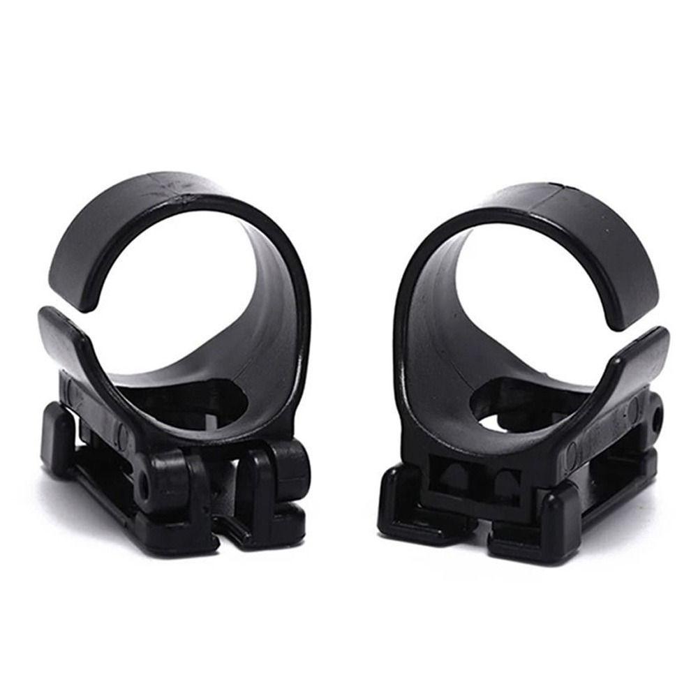 Lanfy Diving Snorkel Gesper Olahraga Air 2Pcs Snorkel Klip Keeper Universal Quick Release Hitam Snorkel Masker Punggawa