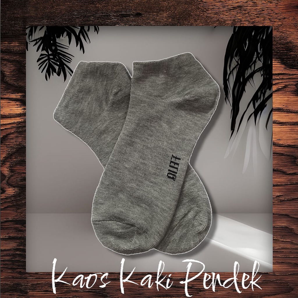 kaos kaki/kaos kaki pendek/kaos kaki semata kaki polos pria tebal