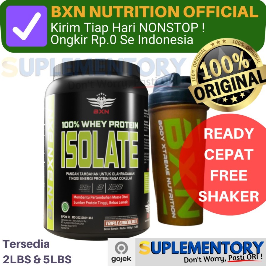 

BXN Whey Protein Isolate 2 LBS 2LBS 2LB lb Susu Fitnes WPI