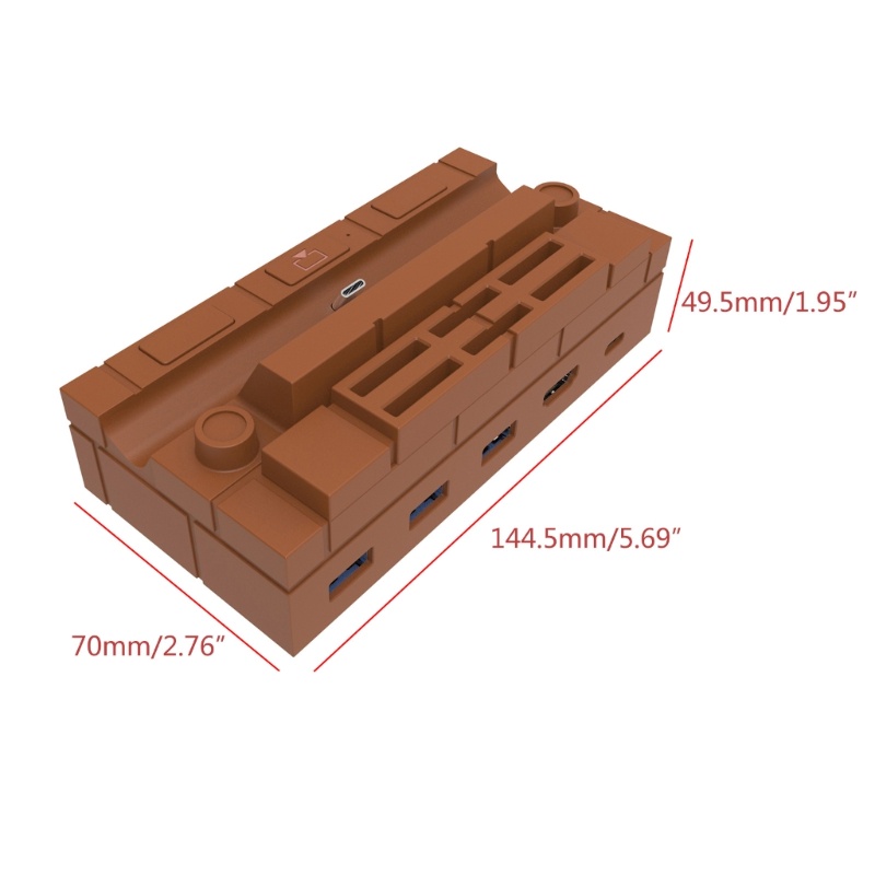 Btsg Replaced TV Docking Station Adapter Aksesori Gaming Untuk Switch