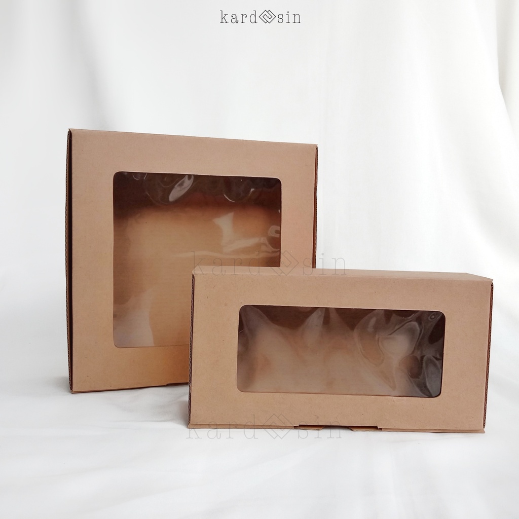 

Promo Ramadhan WINDOW BOX MIKA BOLONG LUBANG LOBANG SEE THRU JENDELA BOX KARDUS DOS DUS PACKING EFLUTE KOTAK BROWNIES CAKE KUE NASI GELOMBANG BOLU TAKEAWAY MAKANAN ROTI LUNCH PAPER