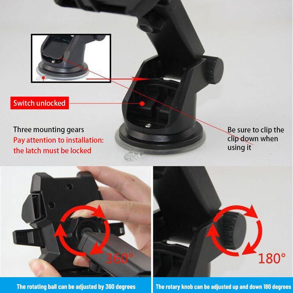 POPULAR Car Phone Holder Klip Baru Navigasi Mobil Bracket Handphone Gravity Auto Phone Bracket