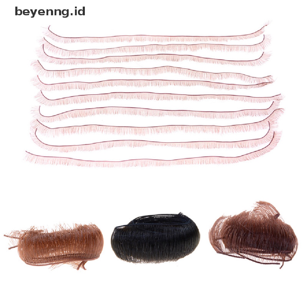 Beyen 10Pcs 5per8 /10mm Bulu Mata Boneka DIY Untuk 1per31per31 /4 BJD Reborn 18 &quot;Aksesoris Boneka ID