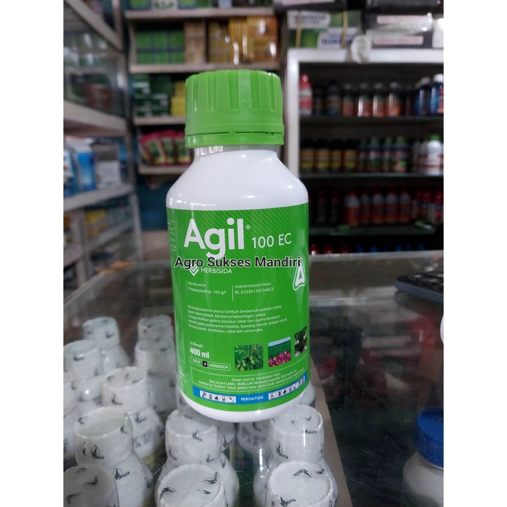 Agil /Agil 400 ml/Herbisida Agil 100EC 400 ml/Racun Rumput Agil 400 ml/Obat Rumput/Obat Pembasmi Rum