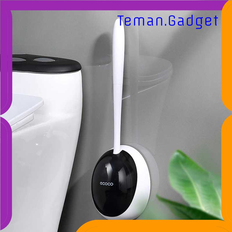 TG - ART Ecoco Sikat Toilet WC Silicone Brush Wall Mounted - E2023