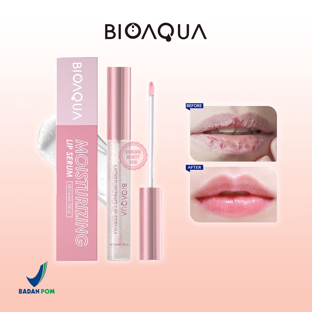 (READY &amp; ORI) Bioaqua Lip Serum Moisturizer 4ml Pelembab Bibir BPOM