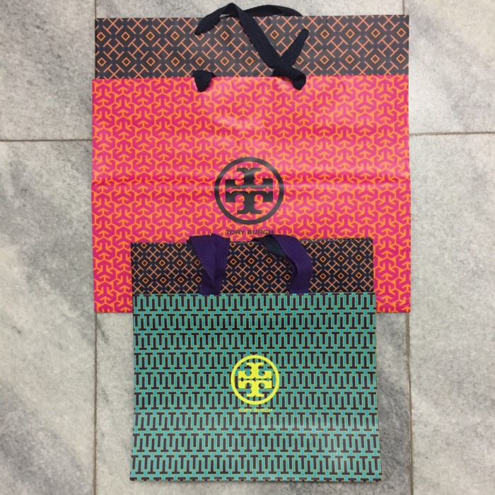 

⭐BISA COD⭐ Paper Bag Branded TORY BURCH
