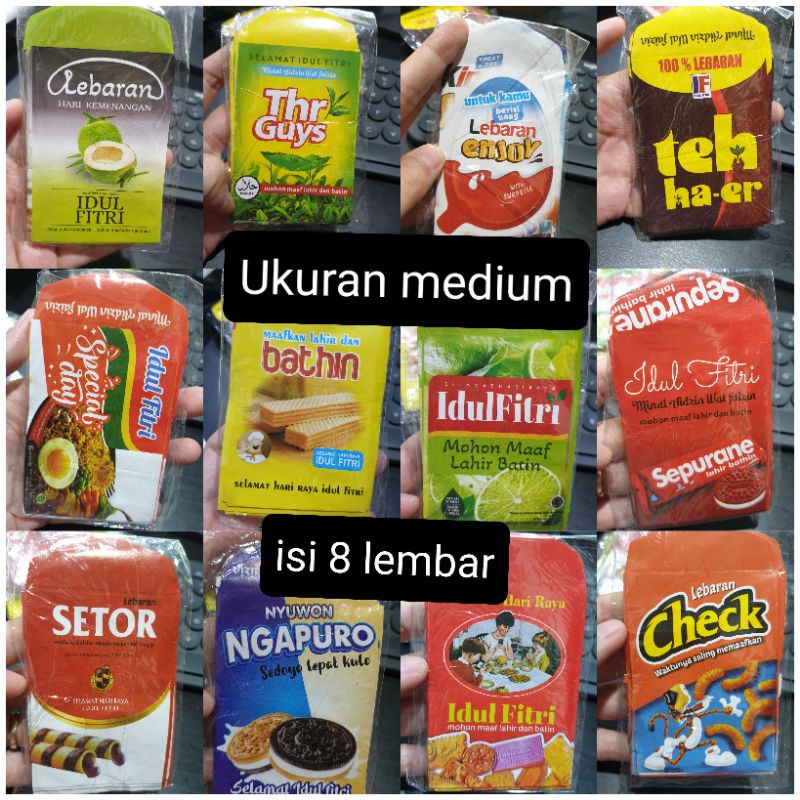 

AMPLOP ANGPAU LEBARAN IDUL FITRI 2022 AMPLOP LEBARAN LUCU MURAH READY STOCK