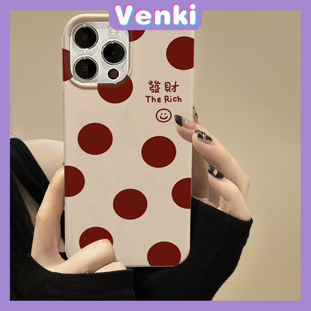 Case iPhone 14 Soft TPU Glossy Khaki Candy Case Cute Red Dots Camera Protection Shockproof For iPhone 14 13 12 11 Pro Max 7 8 Plus X XR