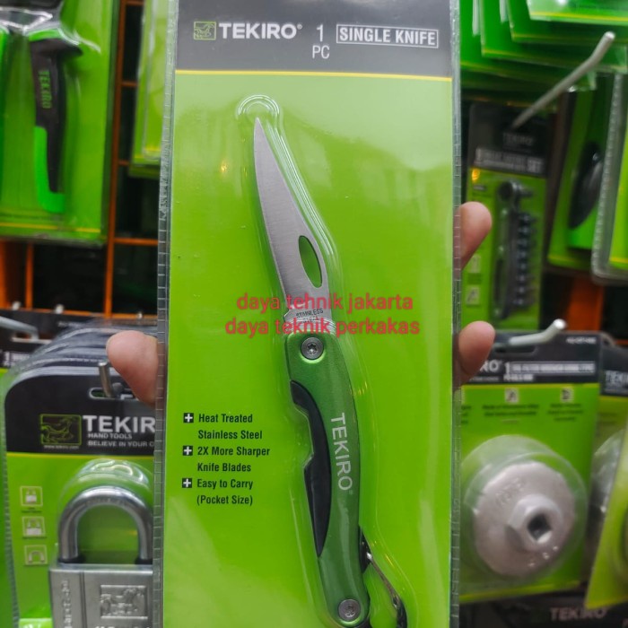 pisau lipat 189mm / Single knife pisau lipat tekiro / pisau lipat tkr jt