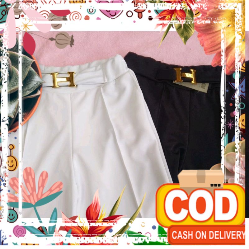 Celana Scuba Cutbray Belt "H"//Celana Cutbray Scuba / bombastis