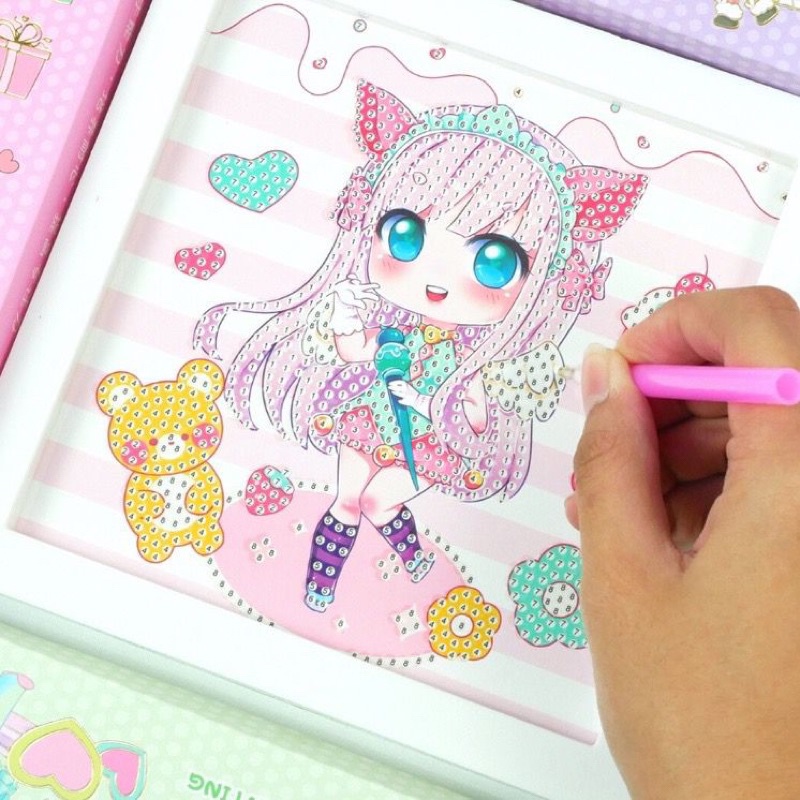 Diamond Painting stiker DIY Anime Princess Edition