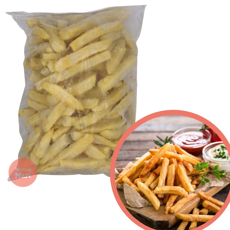 

USA French Fries (Straight Cut Batter) Keju 1kg