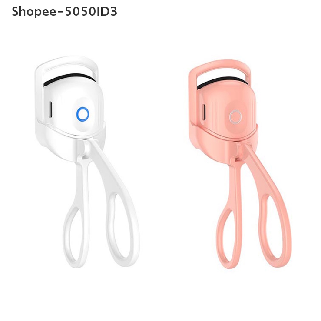 [HOT] Heated Eyelashes Curler USB Rechargeable Pengeriting Bulu Mata Elektrik Portable [ID]