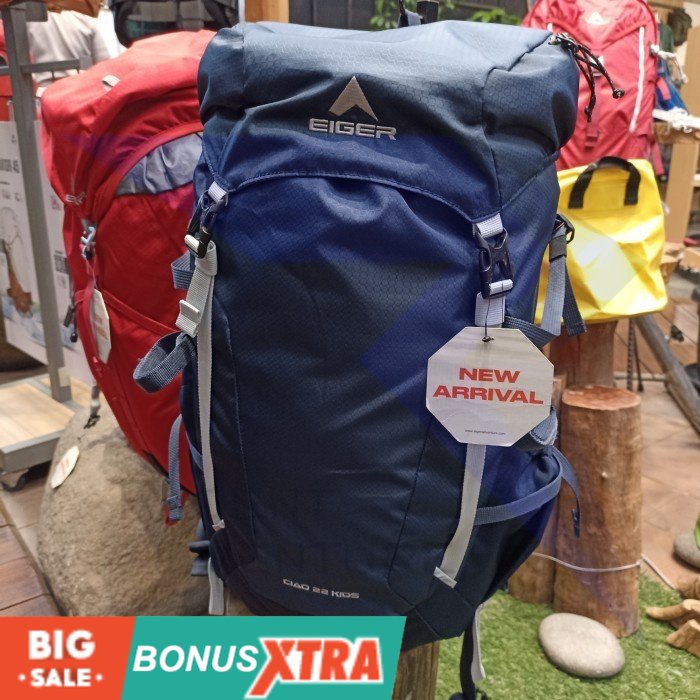 Tas Gunung Anak EIGER1989 CIAO 22L KIDS RUCKSACK Carrier 91000 6935 Original AWET KEREN KECE MURAH