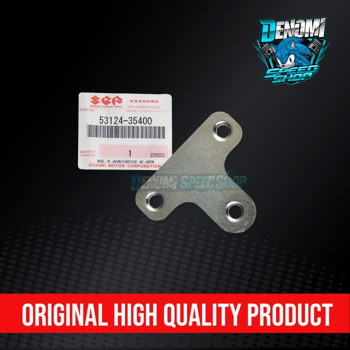 Plat Besi Breket Bracket Spakbor Slebor Depan Suzuki Satria 2 Tak Hiu Lumba Original SGP 53124-35400