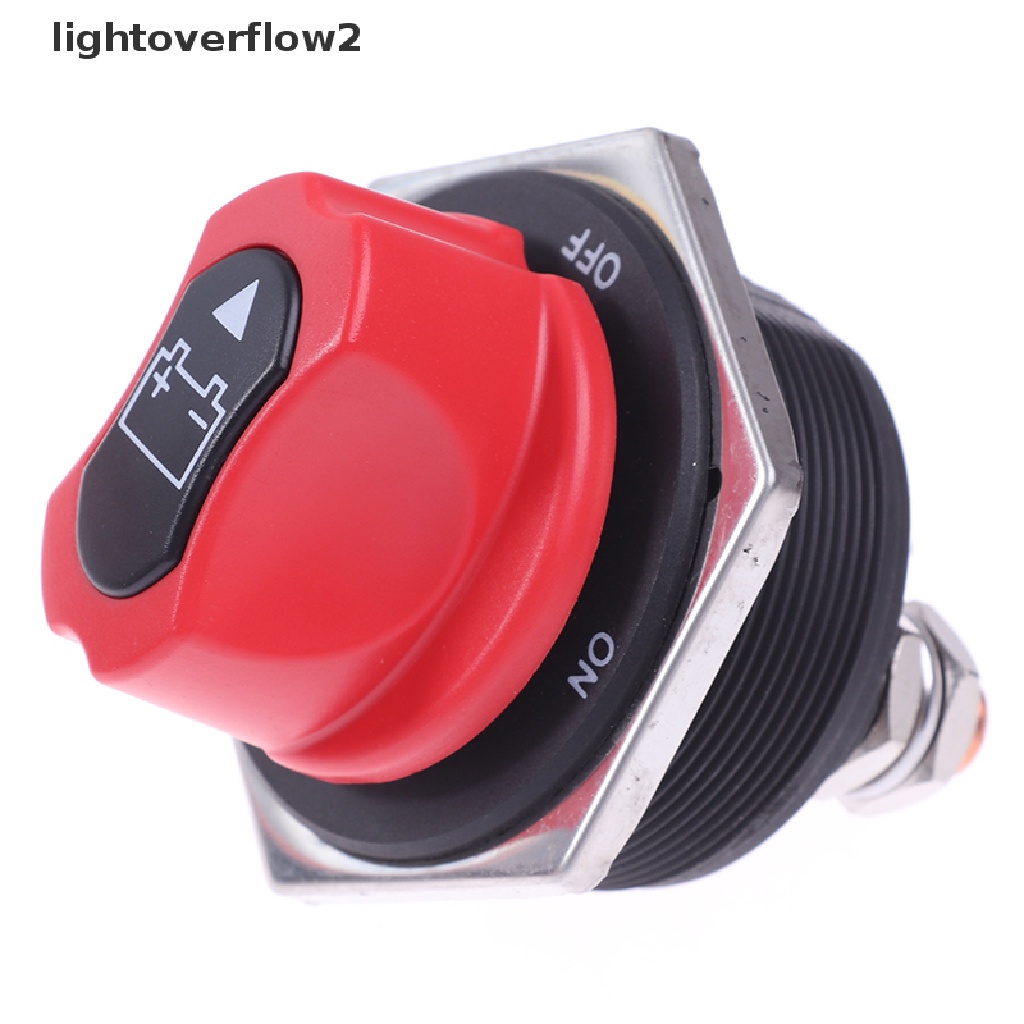 [lightoverflow2] 12v-32v 300A Saklar On/Off Master Putus Putar Cut Off Isolator  [ID] Baju Kaos Distro Pria Wanita Lengan Panjang [ID]